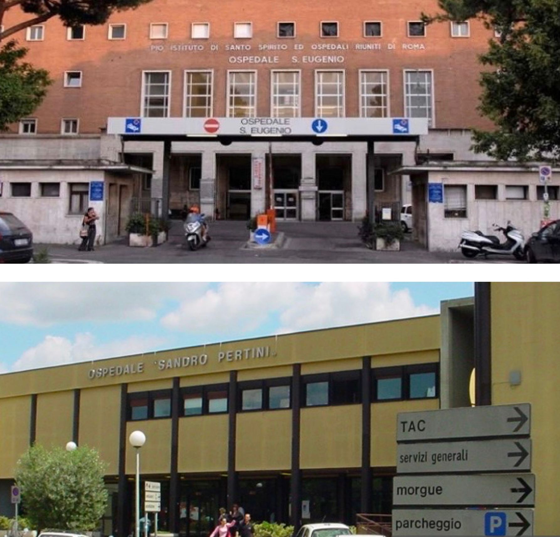 Ospedale Sandro Pertini e Ospedale Sant’Eugenio
